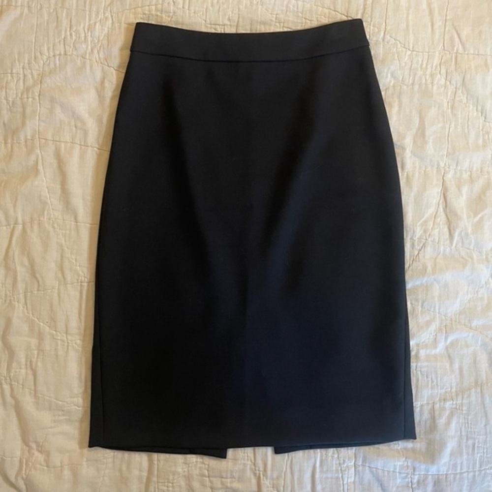 Kate Spade Classic Black Pencil Skirt Office Siren Size 0 worn once